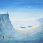   Searching for Inspiration                                        Acrylic on aluminium panel                                                 SOLD                                                                                                                                                                    